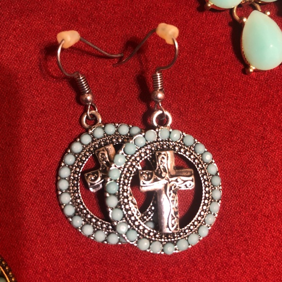 Turquoise Earrings - Picture 8 of 8